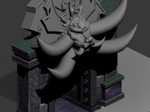 wicked grave - the door 3D Model