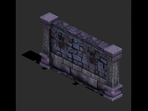 wicked grave - wall Modèle 3D