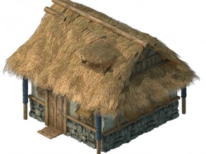 field hunter - habitat cottage 04 3D Model