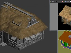 field hunter - habitat cottage 04 3D Model