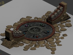 field - round chuansong zhen 02 3D Model