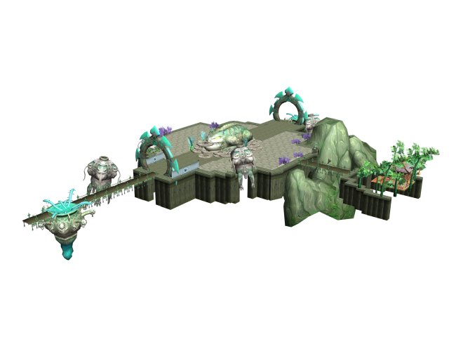 game - copy scene Modèle 3D .c4d .max .obj .3ds .fbx .stl .blend 