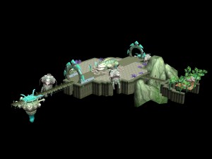 game - copy scene Modèle 3D