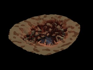 full of teeth - cave Model 3D