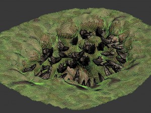 full of teeth - cave Model 3D