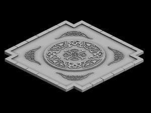 ancient chinese - flooring 3Dモデル
