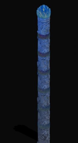 chinese ancient architecture - long column 3Dモデル .c4d .max .obj .3ds .fbx .stl .blend 