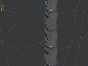 chinese ancient architecture - long column 3Dモデル