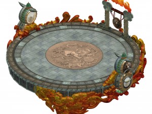 main city contest field 3D Model