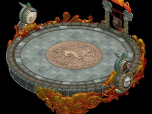 main city contest field Modelo 3D