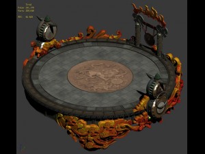 main city contest field Modelo 3D