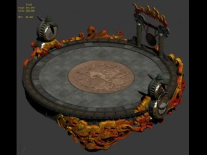 main city contest field 3D Model