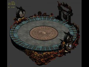 main city contest field 3D Model