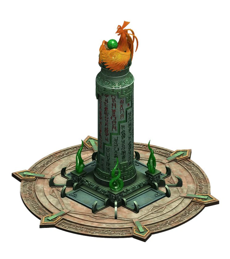 decoration - pillars 3D Model .c4d .max .obj .3ds .fbx .stl .blend 