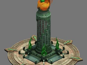 decoration - pillars 3D Model