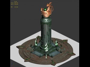 decoration - pillars 3Dモデル