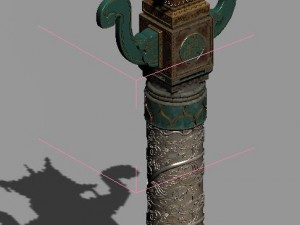 decoration - pillar 23 Modello 3D