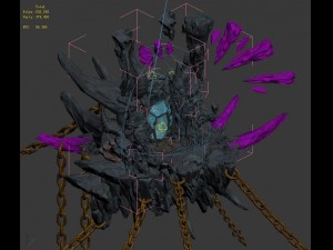 fall magic valley - the devil stone door 3D 模型