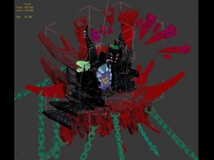 fall magic valley - the devil stone door 3D 模型