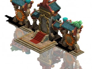 religion - the door of magic 3D Model