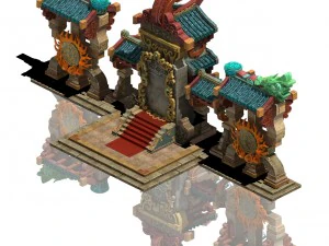 religion - the door of magic 3D Model
