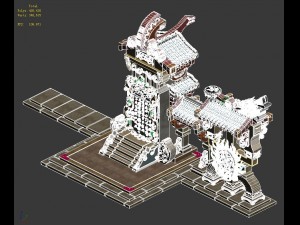 religion - the door of magic 3D Model