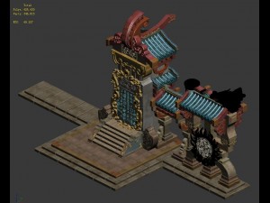 religion - the door of magic 3D Model