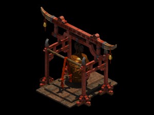 religion - bell 01 3D-Modell