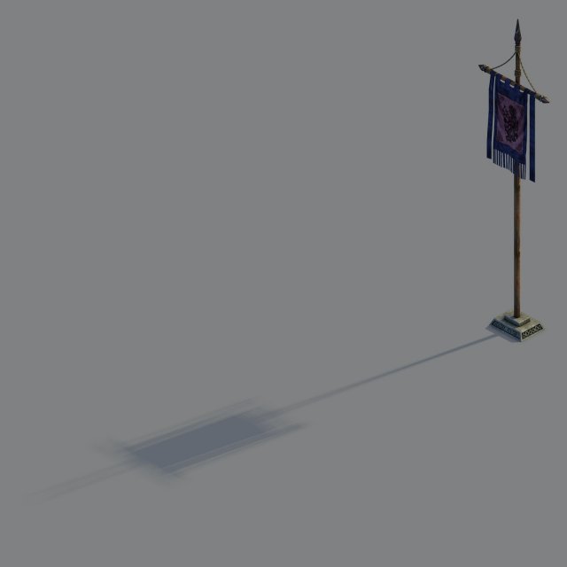 gang - flag Model 3D .c4d .max .obj .3ds .fbx .stl .blend