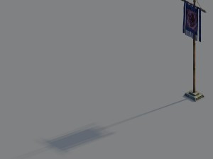 gang - flag 3D-Modell