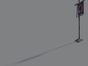 gang - flag Model 3D