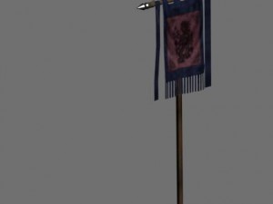 gang - flag Model 3D
