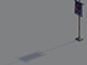 gang - flag Model 3D