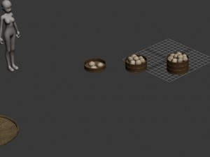 buns - dustpan 3D Модель