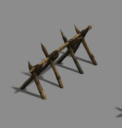 barracks - barn - cage - rack 3D Model .c4d .max .obj .3ds .fbx .stl .blend 