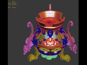 taoist - alchemy stove 3D Model
