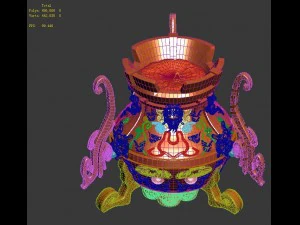 taoist - alchemy stove 3D Model