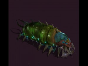 underground city - poisonous insects 3D Model