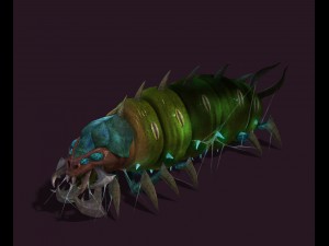 underground city - poisonous insects 3D Model