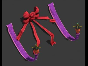 tienda de ropa - expositor de telas Modelo 3D