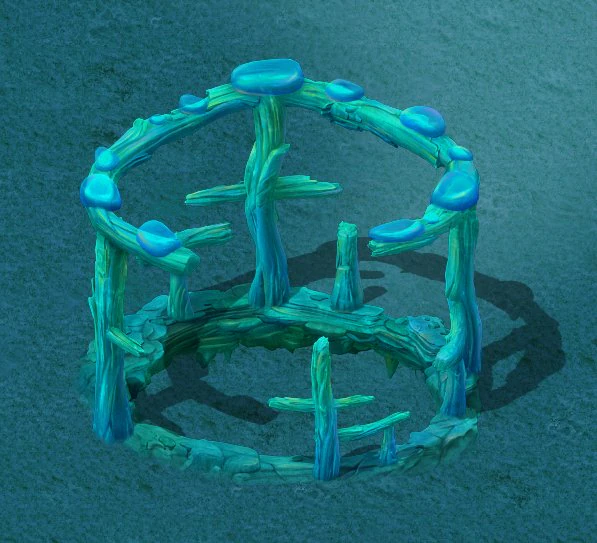 submarine cartoon world - subsea ladder garden spa 3D Model .c4d .max .obj .3ds .fbx .stl .blend 