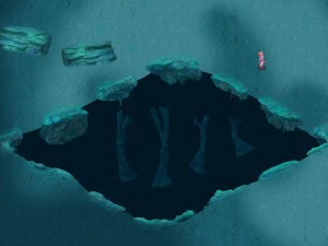 mondo dei cartoni animati sottomarini - valle felice Modello 3D