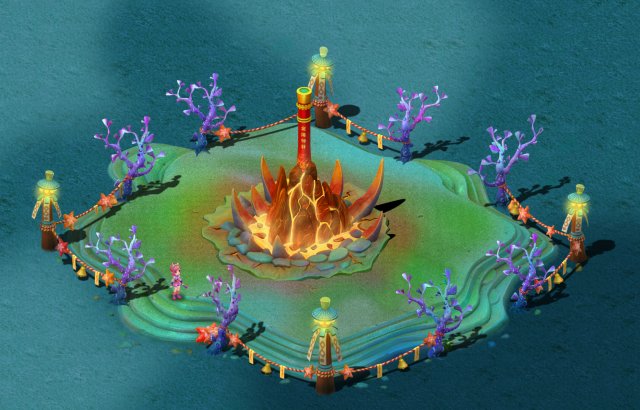 submarine cartoon world - gold hoop bar god tower Modelo 3D .c4d .max .obj .3ds .fbx .stl .blend 