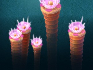 submarine cartoon world - dragon palace insect col 3Dモデル