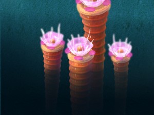 submarine cartoon world - dragon palace insect col 3Dモデル