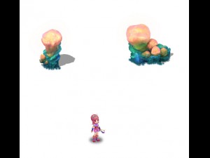 submarine cartoon world - sarcoma coral 03 3D 模型
