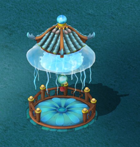 submarine cartoon world - jellyfish pavilion Modelo 3D .c4d .max .obj .3ds .fbx .stl .blend 