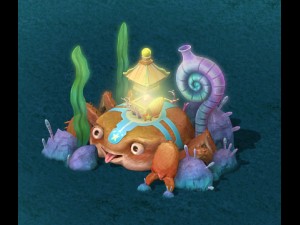 submarine cartoon world - wild decorations Modelo 3D