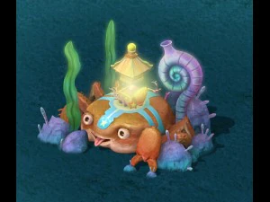 submarine cartoon world - wild decorations 3D Model