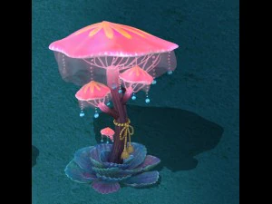 denizaltı karikat&uuml;r d&uuml;nyası - y&ouml;nlendirme ışıkları 3D Model